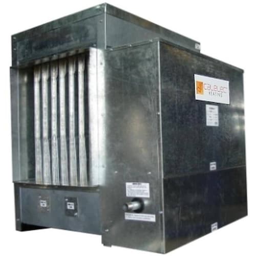 Calefactor para Industria MXGYW-023 125000BTU Gas LP 120V1F60Hz Forzado Galvanizado GravyWarm
