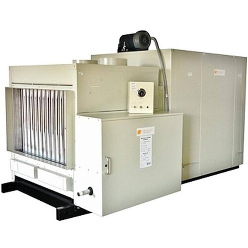 Calentones a Gas para Almacenes MXHHP-111 450000BTU7000CFM Gas LP 230V3F60Hz Forzado Galvanizado HeatingHandlerPro