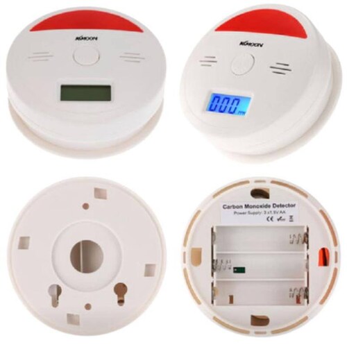 Alarma Circular contra Incendios MXSKU-003-1 Alarma Visual Roja Sensor ...