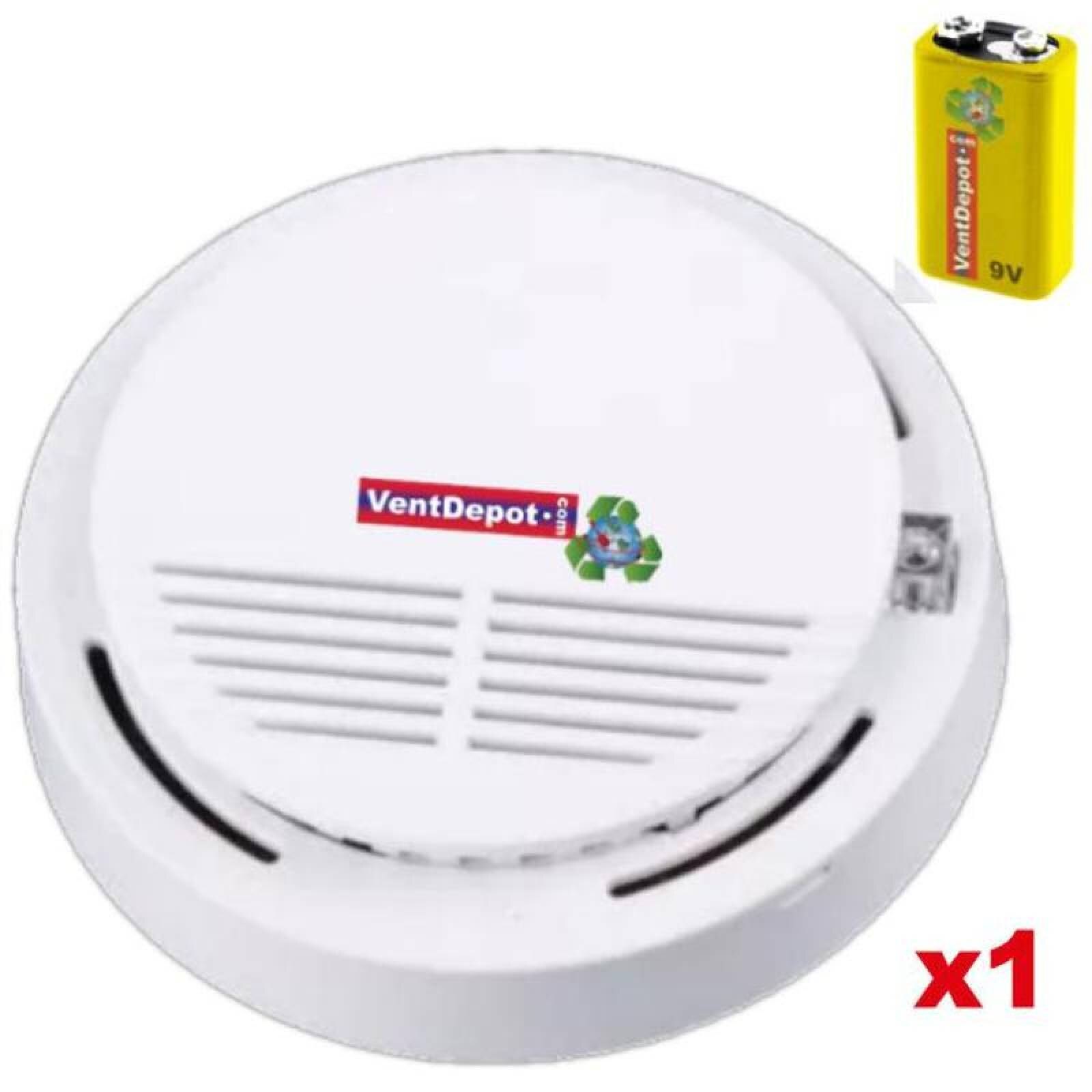Alarma contra Incendios Eficaz MXSKX-001-2 Alarma Visual Roja Sensor ...