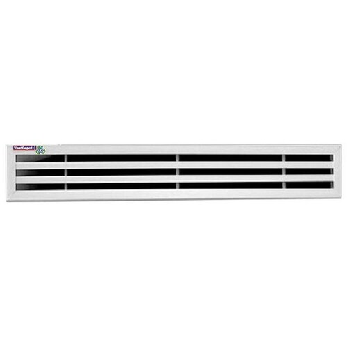 Difusor Retorno HVAC MXRLN-125 72x3,50" baseXaltura 2 ranuras 34" 100porciento Aluminio retorno blanco, RetroLine