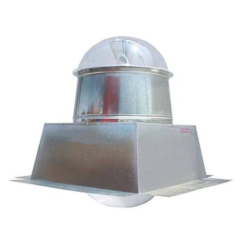 Domo Ecologico para Almacenes MXSRM-028 20" Diámetro Domo 38 metros cuadrados Base Inoxidable 430 2-B Espejo 32x32" 1 agua C26 Desarmado, Solarium