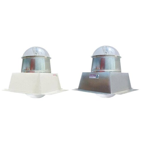 Domo Ecologico para Almacenes MXSRM-028 20" Diámetro Domo 38 metros cuadrados Base Inoxidable 430 2-B Espejo 32x32" 1 agua C26 Desarmado, Solarium