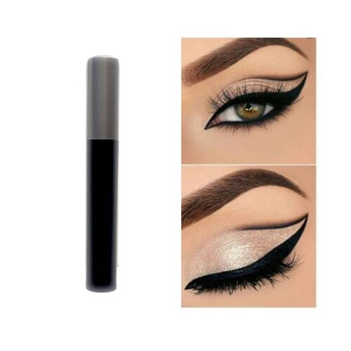 Venta Delineador de Ojos Barato MXEYE-009 25 pzas, Color Negro con tapa Plateada Plástico AS ABS Rellenable EyeLiner