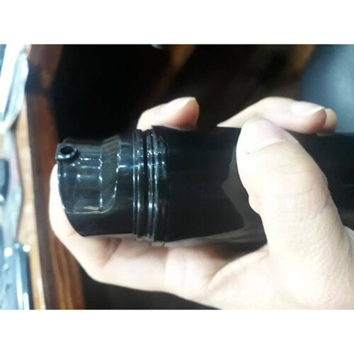 Envases Dispensadores Negros, MXBCE-003, 3 Pzas, 80ml, Plástico Tapa Dispensadora, Negro,, BlackCream80