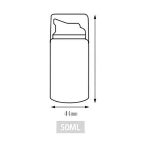 Dispensador Negro Practico, MXBCM-004, 4 Pzas, 50ml, Plástico Tapa Dispensadora, Negro,, BlackCream50