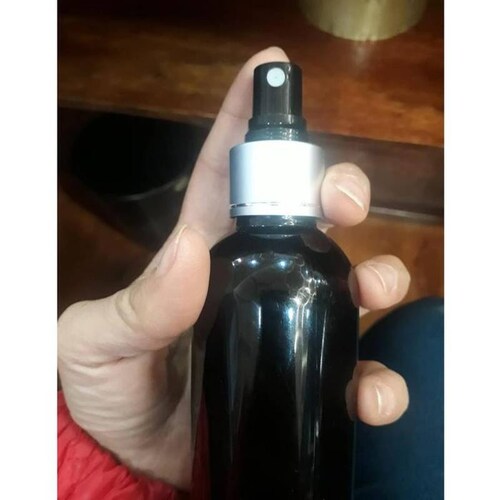 Dosificador para Pulverizar, MXPYP-021, 4000, Rosca 24/410, 0,12 - 0,14ml/t, Polietileno, Sellado de Rosca, Negro con Plata,, PumpSpray-BS-24-410