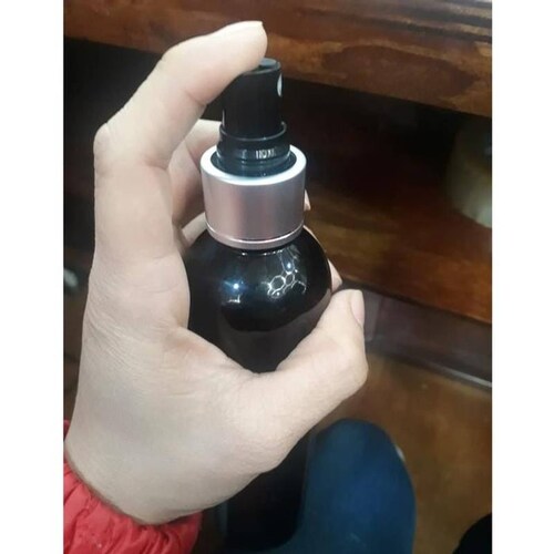 Dosificador para Pulverizar Líquido, MXPYP-022, 5000, Rosca 24/410, 0,12 - 0,14ml/t, Polietileno, Sellado de Rosca, Negro con Plata,, PumpSpray-BS-24-410