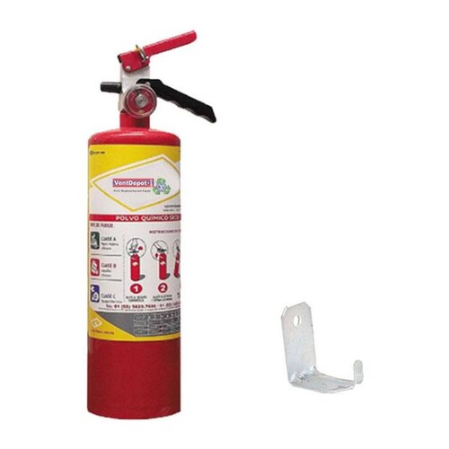 Extintor Extinguidor Economico MXFOF-003-6 Clase ABC Tipo PQS Fosfato mono amónico y Sulfato de amonio 9Kg FireOff