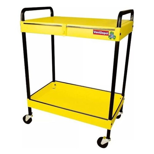  Mueble con llantas para herramienta, MXUYC-001-18, 2 Gavetas, 25 3/16" Base, 32 11/16" Altura, 16 17/32" Ancho, Lámina, UtilityCar