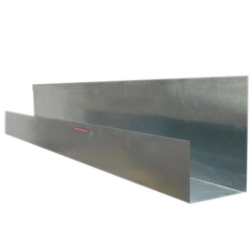 Tipos de Canaletas MXCLT-004-5 8x12x14cm C,26 3m Lámina Pintro, Canalet