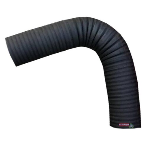 Fabrica Mangueras de SBS Industrial MXABK-012-2 14" Diámetrox6m fabricada con hule SBS y espiral de acero, AirBlack