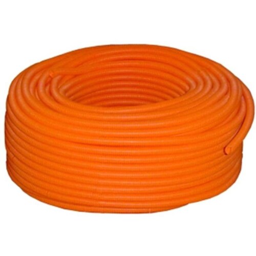 Poliductos para Construccion MXPFX-011-1 1 12" 40mm Diámetro Interior Extra Resistente sin Guía 50m rollo, PoliFlexo