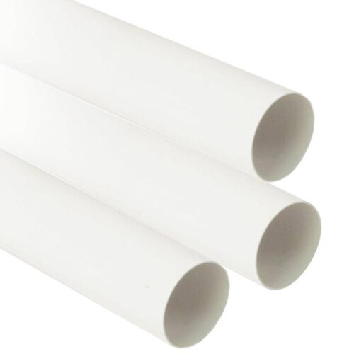  Ductos de PVC ligero, MXHYA-105, 5pzs, 10mmx3m largo, 3.2 mm Grosor, Cédula 80 , Blanco, PVC., HydraTube 40