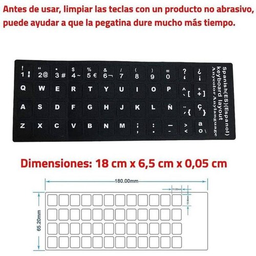 Etiqueta de Abecedario Latin, MXNVB-001-22, Negro, 48 Pegatinas, Impermeable, Vinil., LabelViny