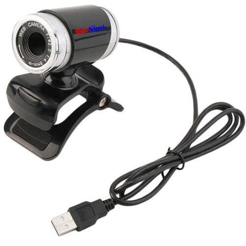 Cámara para Uso Personal MXWEE-001-29 HD USB Estática AutoFocus 800x600px 50MP Plástico Negro, SwivelCam