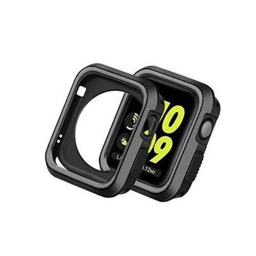 Bumper para Reloj Inteligente MXOPS-011 38mm S123 Black GreyNegro Gris TPU Alta Resistencia Bumper Sport Collection.