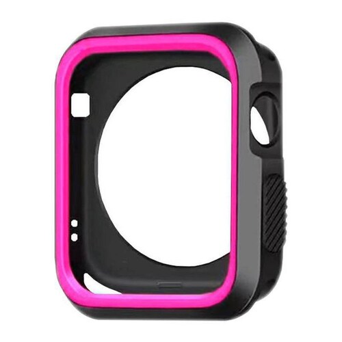 Bumper a buen Precio de Oferta MXOPS-014 42mm S456SE Black Black PinkNegro Rosa TPU Alta Resistencia Bumper Sport Collection.