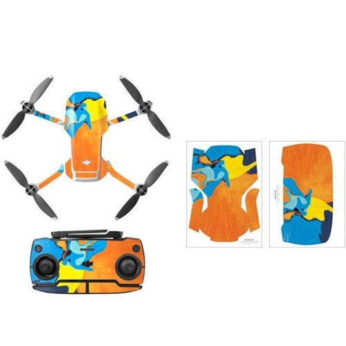 Skins Económicas Para Mavic Mini, MXMVM-006-1, 5x7 Pulgadas, Pegatinas, Pintura, DJI Mavic Mini /2/SE, Impermeable, , PlayDecor