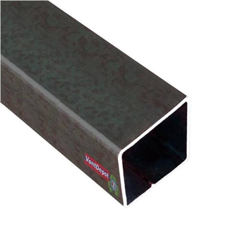 Perfil Tubular Cuadrado Acero, MXGVB-001, 1/2 x 1/2", 6m, C, 20, Tubular, Acero Bajo Carbón 1008,, QuadTub