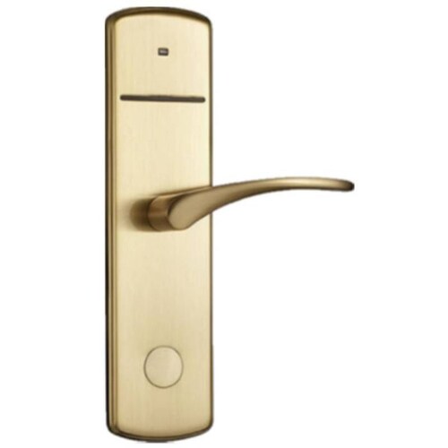 Chapa Con Registro NFC MXPMT-002-12 NFC Oro Espesor de Puerta 35 a 55 mm Android y IOS Pilas 4 x AA No incluidas ProSmart