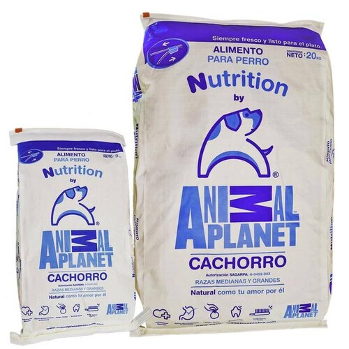 Croqueta para Perro Cachorro, MXAPC-002-1, 8 Kg, Croquetas, Cachorro Raza Mediana y Grande., Animal Planet Nutrition Cachorro Razas Medianas y Grandes