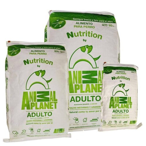 Comida para Perros Animal Planet, MXPRR-002-2, 25 Kg, Croquetas, Perro Adulto Raza Mediana y Grande., Animal Planet Nutrition Adulto Razas Medianas y Grandes