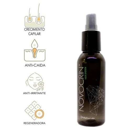Locion Anticaida del Cabello MXLTG-001-6 1 Pza 100ml Loción Unisex Botella con Atomizador Uso Diario, LotionGrow