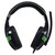  Diadema Autoajustable, MXKXI-001-6, Negro, Jack 3.5mm, Cable 2.m, 36dB, 20Hz a 20000Hz, AlienBass