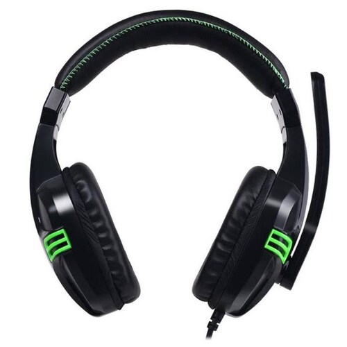 Auricular para PC, MXKXI-001-15, Negro, Jack 3.5mm, Cable 2.m, 36dB, 20Hz a 20000Hz, AlienBass