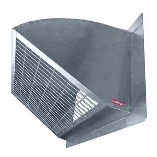 Gorros Contra Pajaros MXAXH-022 48x48"GalvanizadoC, 20 Malla Electrosoldada Inclinación 60 Gorro cubre lluvia AxiSplash