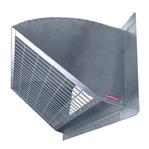 Gorros Contra Pajaros MXAXH-022 48x48"GalvanizadoC, 20 Malla Electrosoldada Inclinación 60 Gorro cubre lluvia AxiSplash