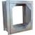 Porta Filtros para Industrias MXGBO-0147 10x14x7" hasta 4" de filtros Galvanizado C,18 cpestaña GabinetPro