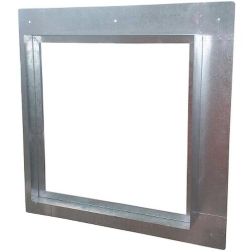 Base Metalica para Ventiladores MXWFE-008 12x12" x 4" de longitud Barrenos 4x516 Aluminio C,22 WallBase