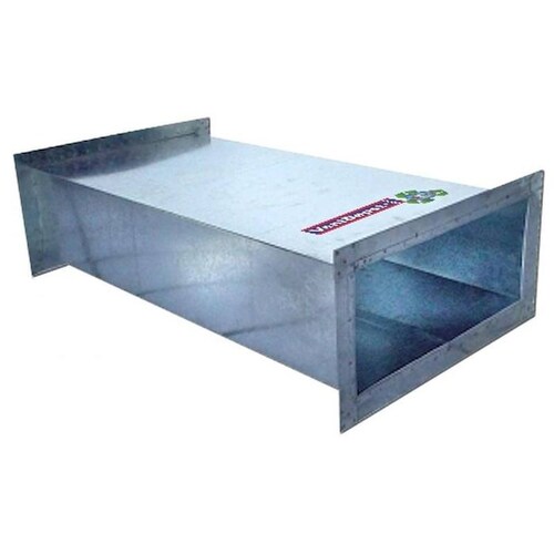 Ductos Industriales, MXCDC-130, 16x16 pulg, 90 cm de longitud, reforzado, galvanizado, cal, 24,, CuadriDucto