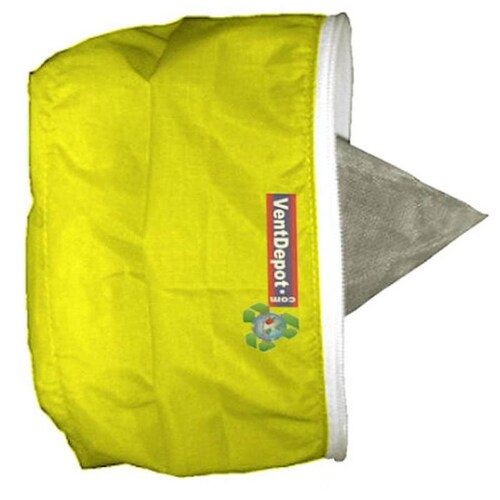  Coples para Ductos de Aire Textiles, MXCCB-777, Cuello Textil, 70" Diámetro, Radio 35", Longitud 15", 71507 a 107260m3/hr, Amarillo Canario., AirRegularBelt