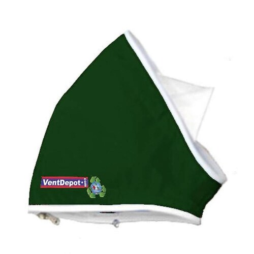 Codo Redondo Ducto Aire, MXCCC-421, Codo con Angulo de 45, 40" Diámetro, Radio 20", Altura 60", 23349 a 35024m3/hr, Verde Oscuro., AirRegularElbow 45