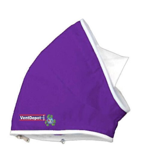  Codo Textil Circular, MXCCF-552, Codo con Angulo de 60, 50" Diámetro, Radio 25", Altura 75", 36483 a 54725m3/hr, Morado., AirRegularElbow 60