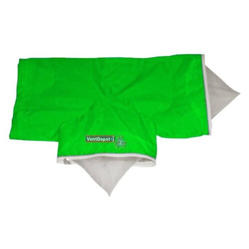  Accesorio Textil, MXCCI-347, Tee Textil, 34" Diámetro, Altura 68", Antibacterial, Hermetico, 16870 a 25305m3/hr, Verde Limón., AirRegularTee