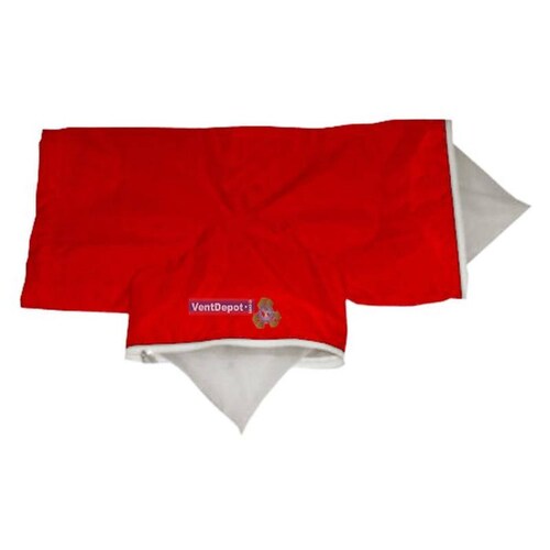  Accesorios Textiles, MXCCI-378, Tee Textil, 36" Diámetro, Altura 72", Antibacterial, Hermetico, 18913 a 28369m3/hr, Rojo Claro., AirRegularTee