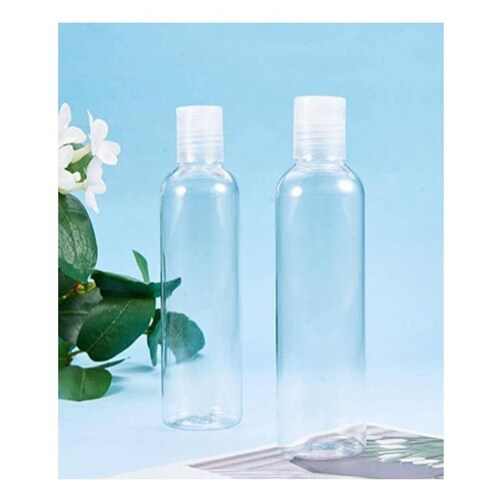 Envase de Plástico con Tapa DiscTop MXRPR-004 4 Pzs 250ml PET Tapa DiscTop Transparente, JefferTrans-250