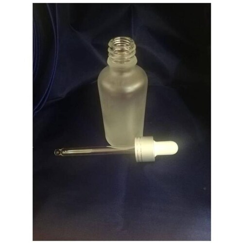 Recipiente con Gotero Fácil de Usar MXDOB-007 15 Pzs 50ml Vidrio Tapa DiscTop Transparente Esmerilado DropBot-50