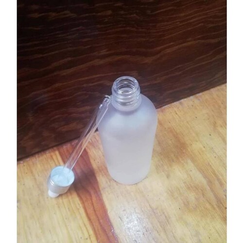 Recipiente con Gotero de Vidrio MXDPB-009 25 Pzs 100ml Vidrio Tapa DiscTop Transparente Esmerilado, DropBot-100
