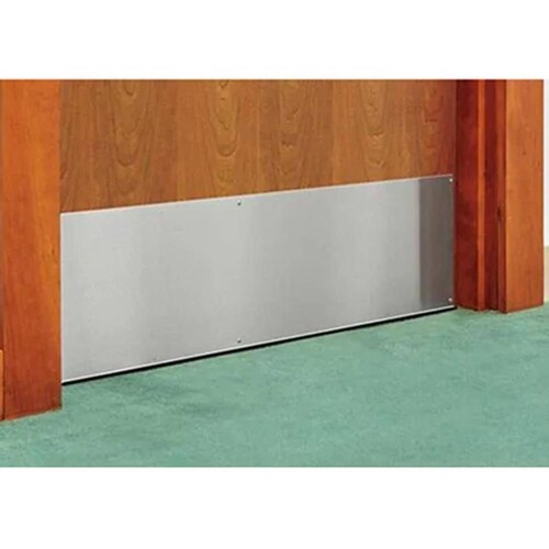  Protector de Aluminio para Puerta, MXDKK-002-2, 40x5x1/2", C.20, Aluminio., DoorKick