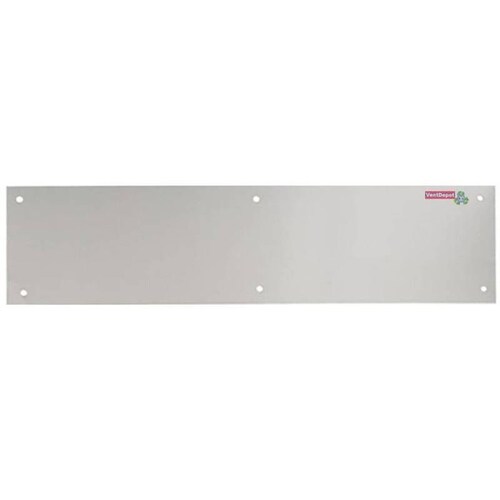  Protector de Puerta Anti Rasguños, MXDKK-002-5, 40x5x1/2", C.20, Aluminio., DoorKick