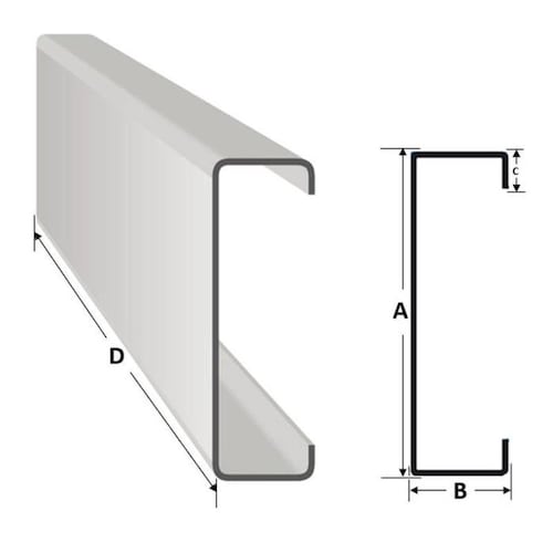  Venta de Zoclo de Alta Calidad, MXZPR-006-5, 3, 1/2", 3.05m, C.20, Aluminio., ZocloPro