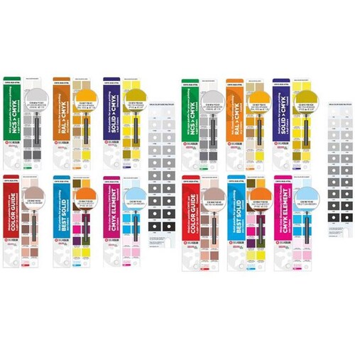 Guía de Colores Pantone RGB, MXSIX-003-4, 11,618 Colores , Con / Sin Recubrimiento, 2x2cm, Diseño Abanico, Grosor 115 g/m², Papel, Ninja Six Belt