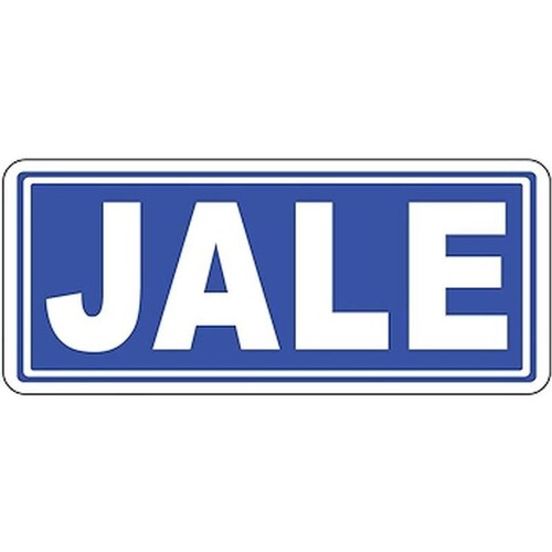 Estampas Fotoluminicentes MXEEX-009 20x10 cm De Identificación Jale Normal Etiquetas para Identificar Agentes Extinguidores