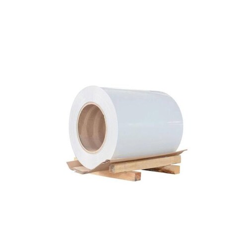 Bobina de Lamina Color Blanco, MXIRL-025, Calibre 22, 3T, Ancho: 1,22m, Aprox, 394m, Acero con Acabado Pintro, Blanco Ostión,, PintroRoll-4