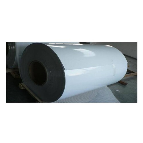 Bobina de Lamina Color Blanco, MXIRL-025, Calibre 22, 3T, Ancho: 1,22m, Aprox, 394m, Acero con Acabado Pintro, Blanco Ostión,, PintroRoll-4